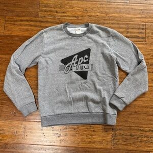 A.P.C Crew in Grey